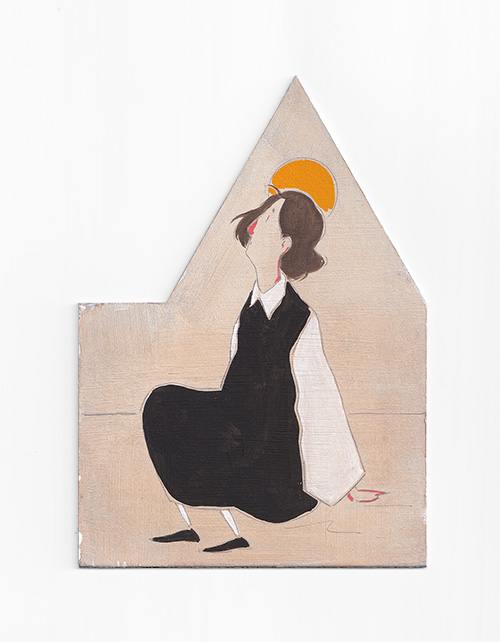 Mae Dessauvage cutout drawing